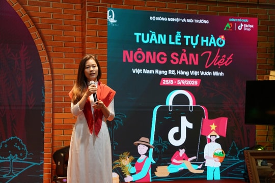 Agritrade và TikTok Shop khai mạc Tuần lễ Tự hào nông sản Việt