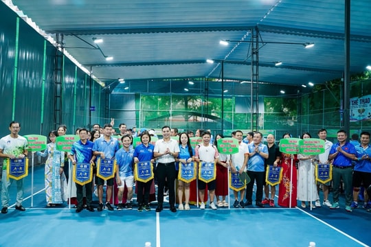 Sôi nổi Giải Pickleball UDIC năm 2025