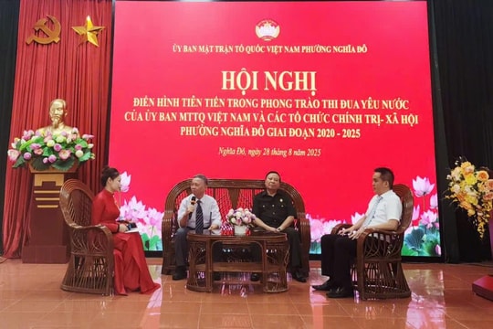 Phường Nghĩa Đô đổi mới các phong trào thi đua theo hướng thiết thực, hiệu quả