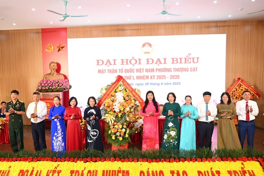 Đoàn kết xây dựng phường Thượng Cát trở thành đô thị sinh thái, đáng sống