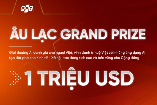 Giải thưởng Âu Lạc tôn vinh giải pháp về trí tuệ nhân tạo