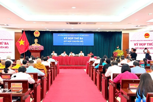 HĐND TP Hồ Chí Minh thông qua 35 Nghị quyết quan trọng