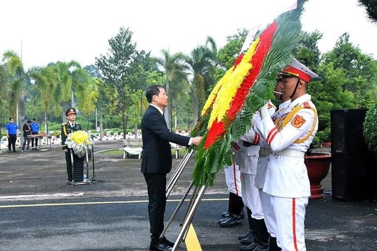 Đồng Nai khắc ghi công lao to lớn của các anh hùng liệt sĩ