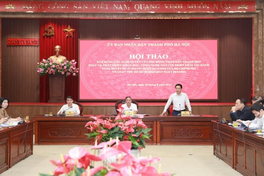 Đảm bảo tính pháp lý, thực tiễn Nghị quyết phát triển KHCN Thủ đô