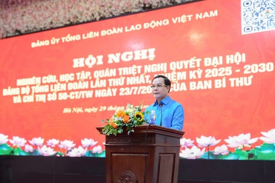 Nghị quyết Đại hội Đảng bộ Tổng Liên đoàn Lao động Việt Nam lần thứ I Đưa tinh thần Nghị quyết lan tỏa mạnh mẽ đến từng chi bộ, đảng viên