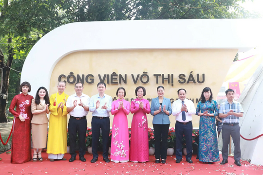 Công viên Võ Thị Sáu Không gian xanh lưu giữ lịch sử và ươm mầm thế hệ trẻ