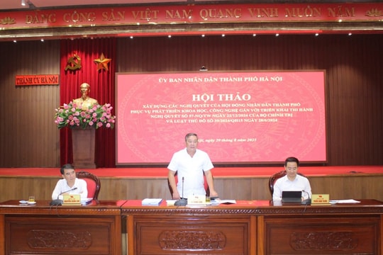 Phó Chủ tịch Thường trực UBND TP Hà Nội Lê Hồng Sơn Chuẩn bị mọi điều kiện để các Nghị quyết sớm phát huy giá trị