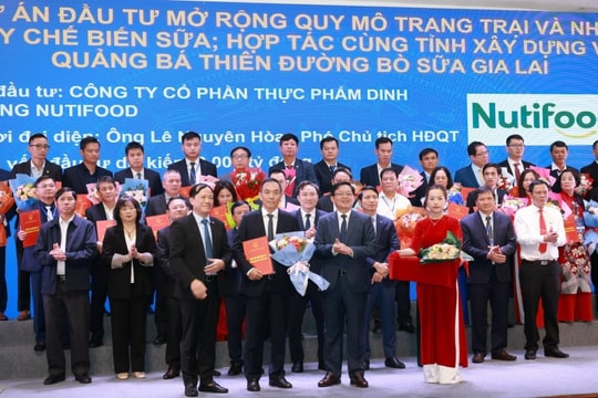 Nutifood đầu tư thêm 6.000 tỷ đồng mở rộng trang trại và nhà máy tại Gia Lai