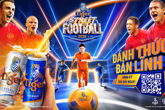 Giải đấu bóng đá đường phố Tiger Street Football 2025 chính thức khởi tranh: Nơi bản lĩnh và đam mê dẫn lối