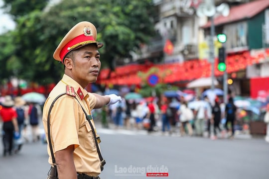 Ngày 30/8, Hà Nội thay đổi giờ cấm đường phục vụ tổng duyệt diễu binh, diễu hành A80