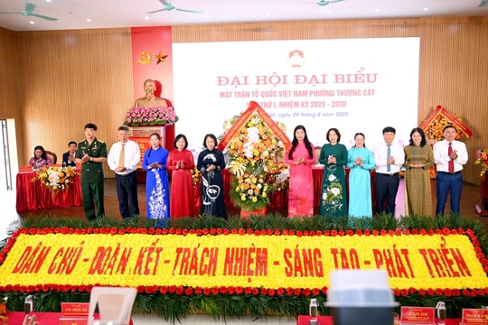 Phường Thượng Cát lan tỏa sức mạnh đại đoàn kết từ Đại hội Mặt trận Tổ quốc lần thứ I