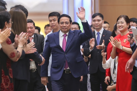 Thủ tướng Phạm Minh Chính: Doanh nghiệp, doanh nhân Việt Nam phát huy vai trò, sứ mệnh ngay cả lúc khó khăn