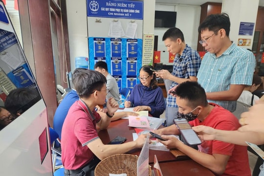 Từ 3/9, Hà Nội tiếp nhận 100% hồ sơ thủ tục hành chính trực tuyến