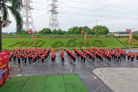 Sôi nổi Ngày hội Văn hóa - Thể dục thể thao xã Phù Đổng