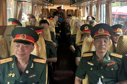Bảo đảm vận chuyển chu toàn các đoàn đại biểu tham dự tổng duyệt Đại lễ A80