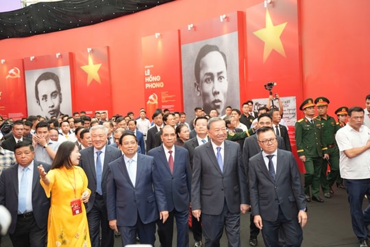 Đoàn đại biểu cấp cao Lào và Campuchia sẽ tham quan triển lãm thành tựu đất nước