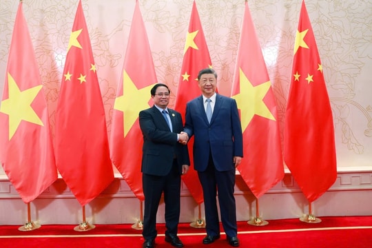 Thủ tướng Phạm Minh Chính hội kiến Tổng Bí thư, Chủ tịch nước Trung Quốc