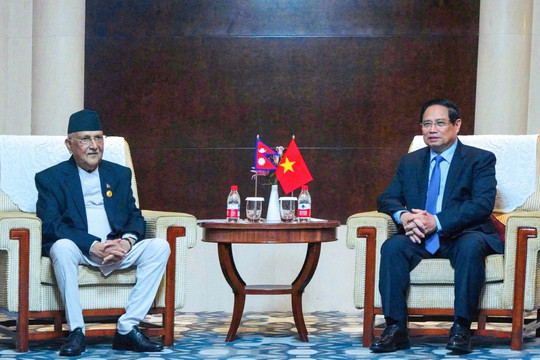 Thủ tướng Nepal mong muốn tham khảo kinh nghiệm Việt Nam trong phát triển đất nước