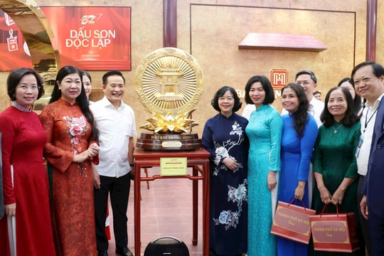 Bảo Tín Mạnh Hải: Gửi hồn Việt vào tác phẩm vàng tại Triển lãm 80 năm thành tựu kinh tế - xã hội