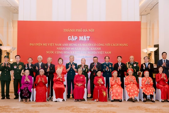 Hà Nội gặp mặt, tri ân người có công với cách mạng dịp 2/9
