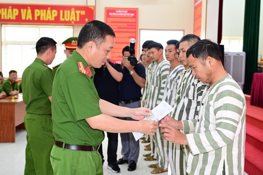 Hải Phòng đặc xá cho 89 phạm nhân nhân dịp Quốc khánh 2/9
