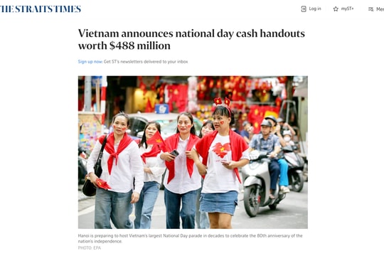 Dư luận quốc tế đánh giá về chặng đường phát triển 80 năm qua của Việt Nam: Một quốc gia kiên cường, đang vững vàng tiến lên