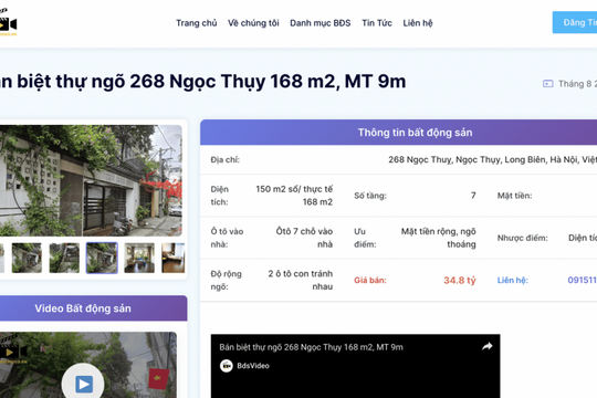 Thị trường bất động sản trực tuyến: Người mua mệt mỏi vì “mồi nhử” và tin rác