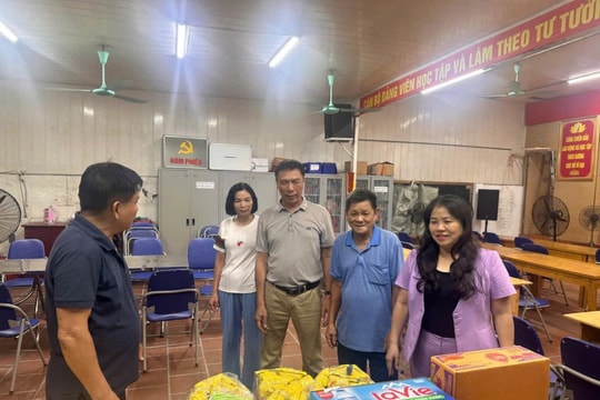 Ủy ban Mặt trận Tổ quốc Việt Nam phường Phú Thượng đảm bảo công tác phục vụ Đại lễ A80