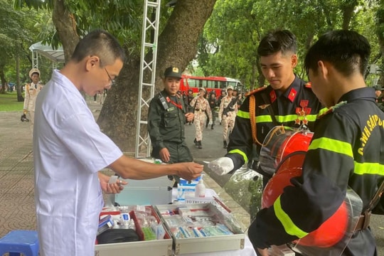 Những “người lính áo trắng” thầm lặng bảo vệ sức khỏe nhân dân dịp Đại lễ Quốc khánh 2/9