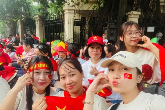 Tự hào, hạnh phúc khi chứng kiến Đại lễ kỷ niệm 80 năm Quốc khánh 2/9