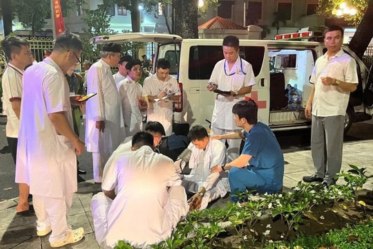 664 trường hợp được cấp cứu kịp thời trong dịp Lễ kỷ niệm Quốc khánh 2/9 tại Hà Nội