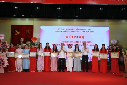 Phường Xuân Phương chú trọng xây dựng “trường học hạnh phúc”