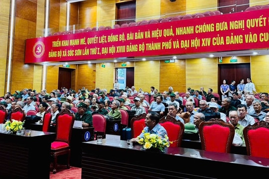 Xã Sóc Sơn: Điều dưỡng phục hồi sức khỏe cho 141 người có công với cách mạng