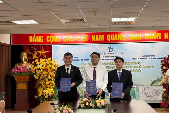 Ký hợp đồng BOT dự án thành phần 3, Vành đai 4 – Vùng Thủ đô Hà Nội