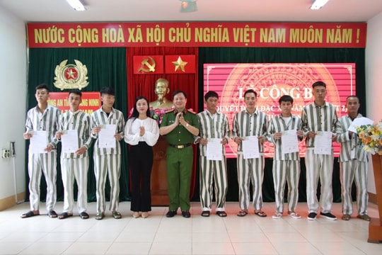 Quảng Ninh: Đặc xá cho các phạm nhân dịp Quốc khánh 2/9