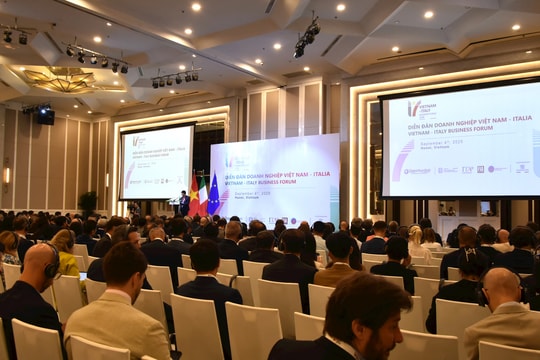 Diễn đàn Doanh nghiệp Việt Nam-Italia 2025: Thúc đẩy hợp tác theo hướng hiệu quả, toàn diện