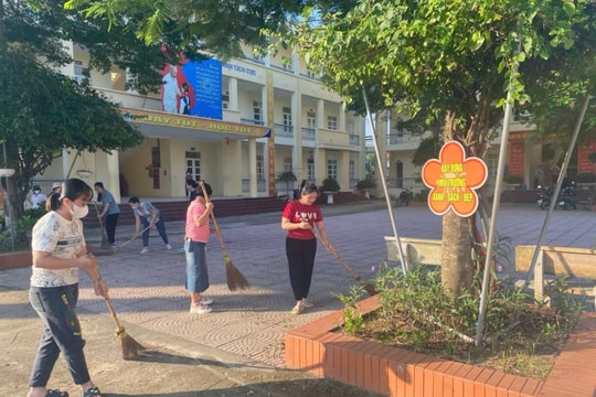 Xã Chương Dương sẵn sàng đón học sinh tới trường