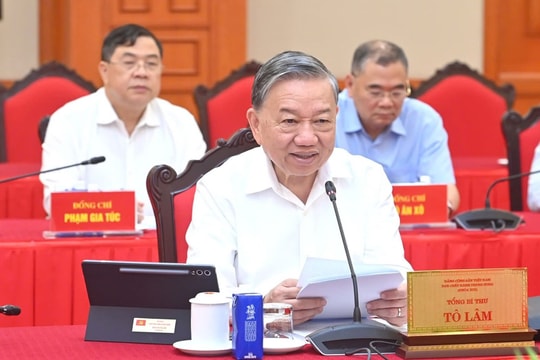 Tổng Bí thư Tô Lâm: Tập hợp sức dân, lan tỏa giá trị tốt đẹp để phát triển đất nước