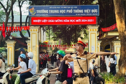 Bảo đảm an ninh trật tự, an toàn giao thông trong ngày tựu trường