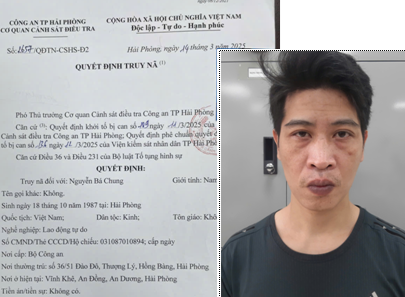 Hải Phòng: Đối tượng cuối cùng trong nhóm giang hồ “Bình đen” ra đầu thú