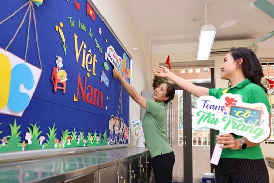 Trường học rực rỡ, sẵn sàng đón lễ khai giảng đặc biệt