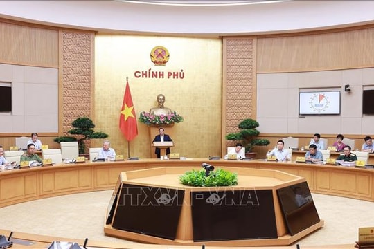 Thủ tướng Phạm Minh Chính: Phải xây dựng, hoàn thiện, đưa thể chế trở thành lợi thế cạnh tranh quốc gia