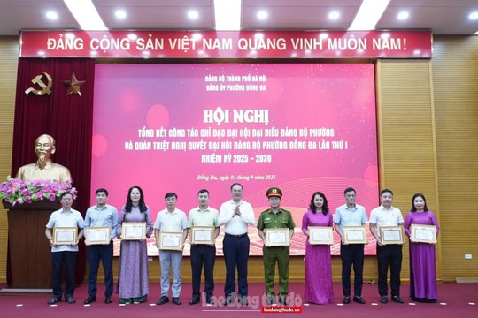 Đột phá trong tổ chức đại hội: Phường Đống Đa ứng dụng hiệu quả công nghệ số