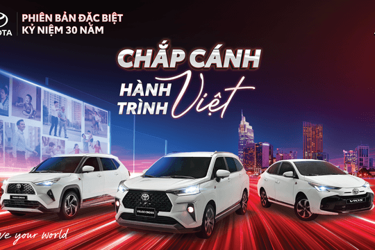 Toyota Việt Nam ra mắt phiên bản đặc biệt kỷ niệm 30 năm cùng nhiều ưu đãi trong tháng 9