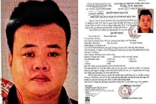 Hà Nội: Truy nã 2 đối tượng lừa đảo