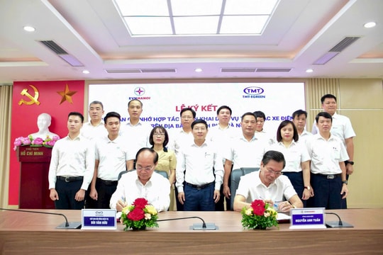 Thêm các đơn vị thí điểm trạm sạc xe điện tại Hà Nội