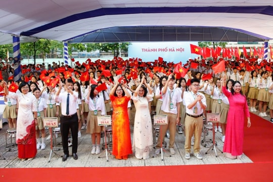 Tiếng trống khai trường, khởi đầu hành trình chinh phục của tuổi học trò