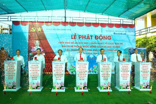 Cà Mau khởi động năm học với các đề án trọng điểm