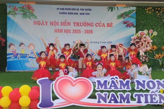 Hà Nội Không khí rộn ràng chào đón năm học mới tại xã Phú Xuyên
