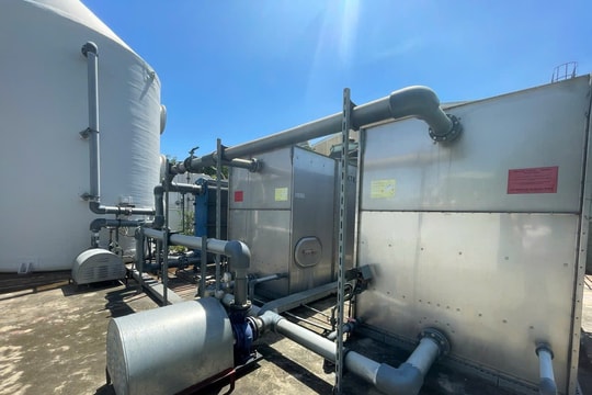 Khí thải của Công ty Thuốc lá Thăng Long không gây ô nhiễm môi trường